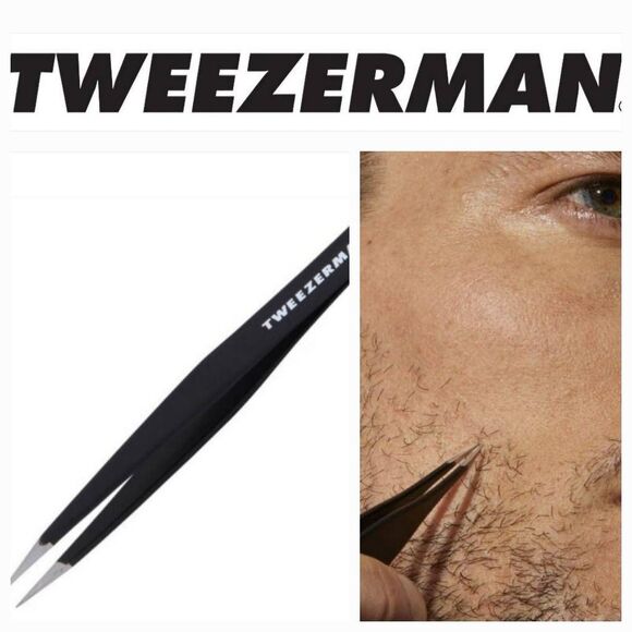 Tweezerman Pointed Tweezers - Picture 1 of 6